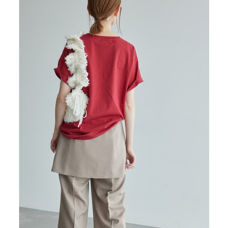 シャーリングフリルショルダーバッグ | ROPE' PICNIC | 詳細画像9 