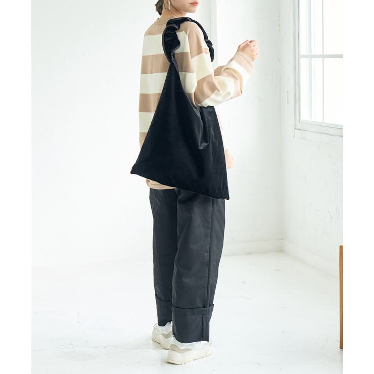 2WAY/ベロアフリルワンショルダーバッグ | ROPE' PICNIC | 詳細画像4 