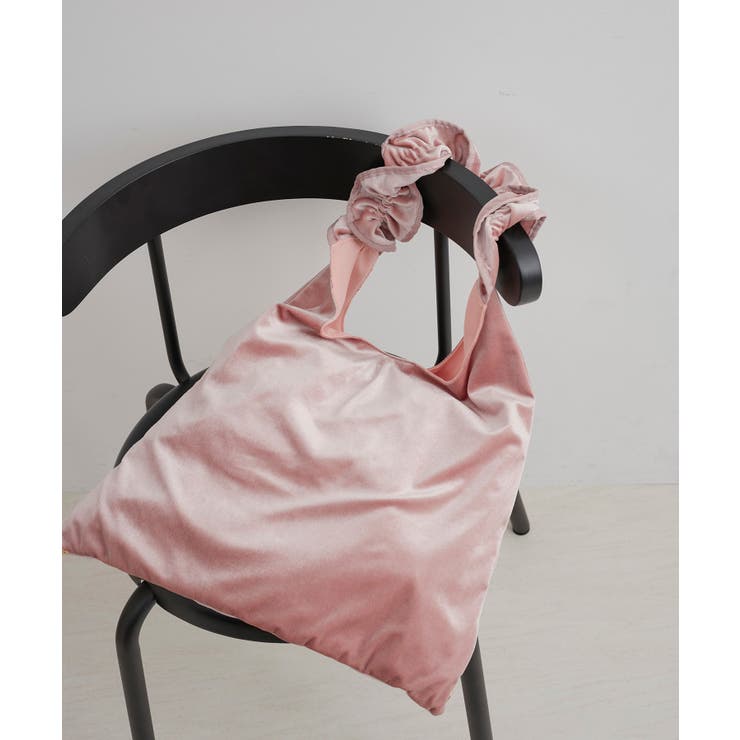 ピンク(63) | 2WAY/ベロアフリルワンショルダーバッグ | ROPE' PICNIC