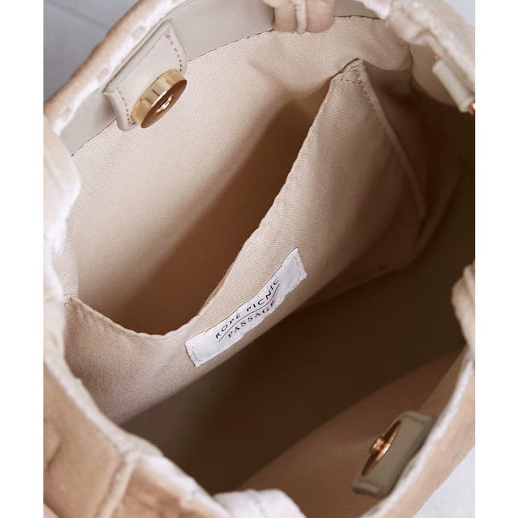 キルティングベロアミニショルダーバッグ | ROPE' PICNIC | 詳細画像13 