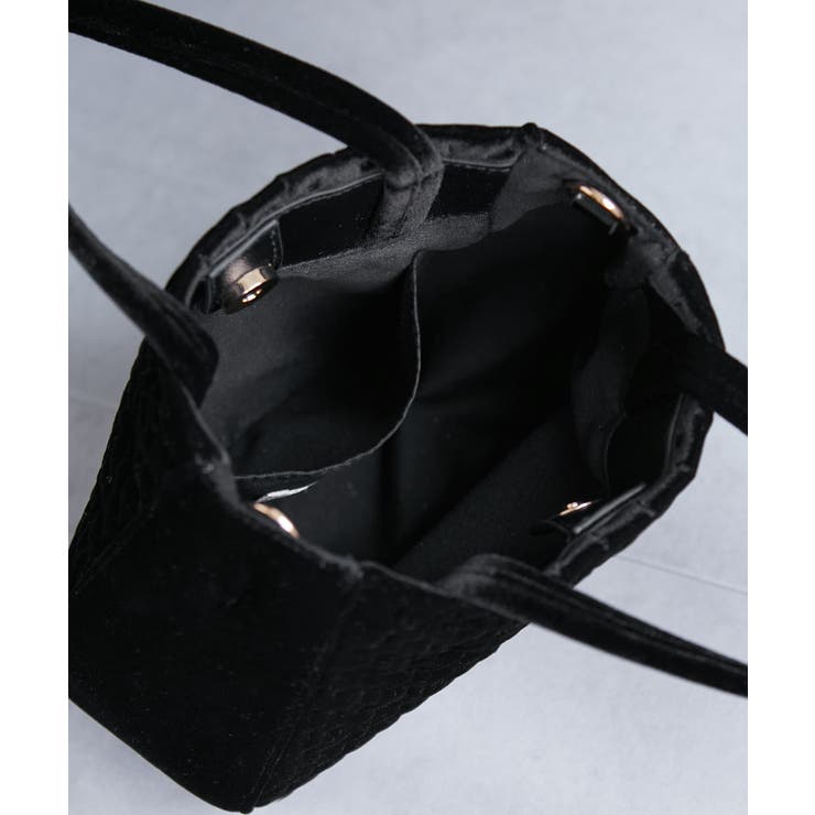 キルティングベロアミニショルダーバッグ | ROPE' PICNIC | 詳細画像18 