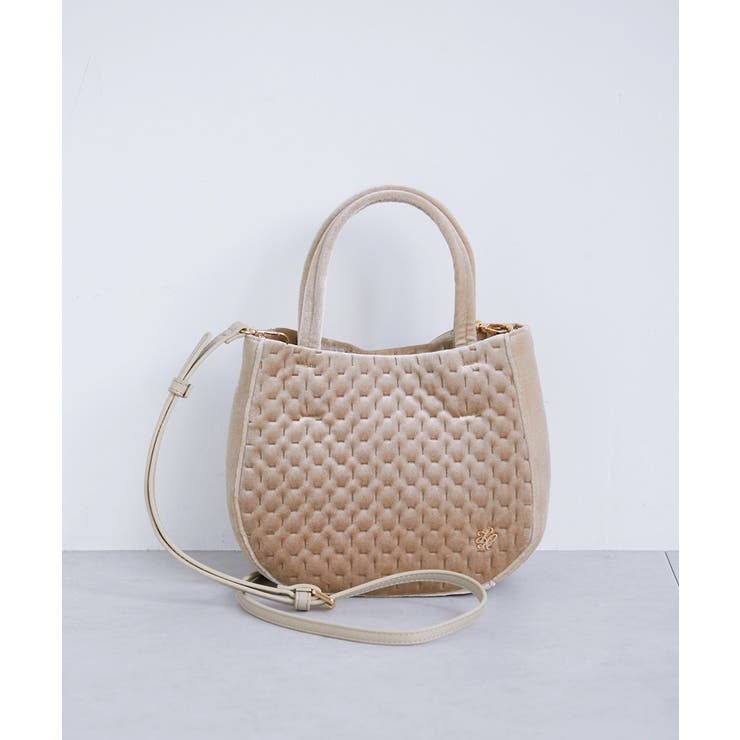 キルティングベロアミニショルダーバッグ | ROPE' PICNIC | 詳細画像7 