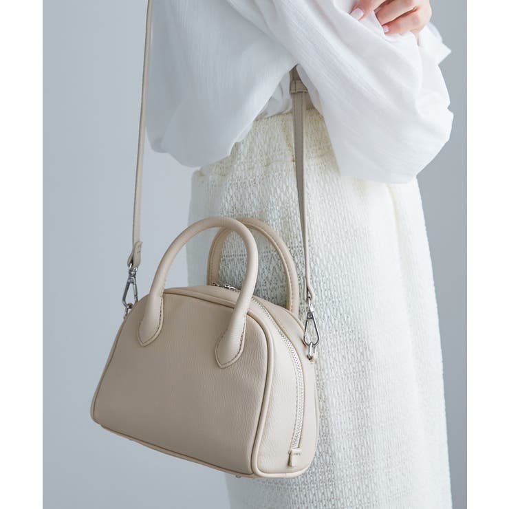 旅するボストンバッグ ソフトシンセティックレザーミニボストンバッグ | ROPE' PICNIC | 詳細画像8