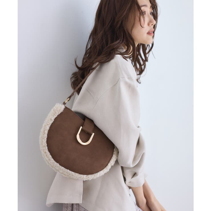 ムートンライクラウンドワンショルダーバッグ | ROPE' PICNIC | 詳細画像4 