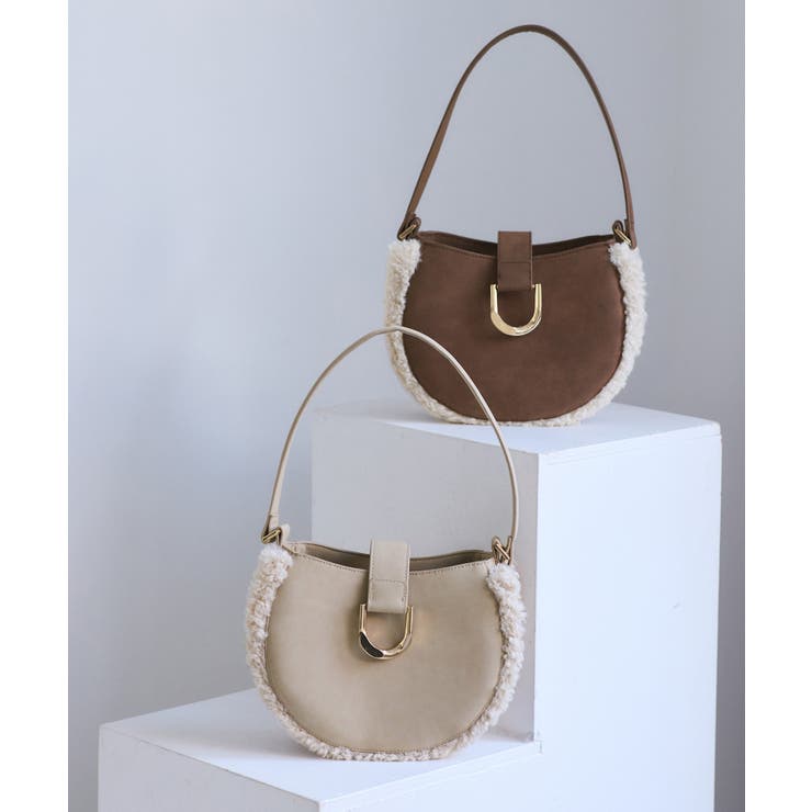 ムートンライクラウンドワンショルダーバッグ | ROPE' PICNIC | 詳細画像6 