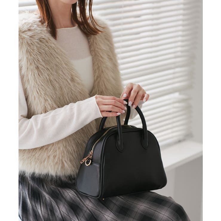 旅するボストンバッグ ソフトシンセティックレザーボストンバッグ/軽量 | ROPE' PICNIC | 詳細画像2