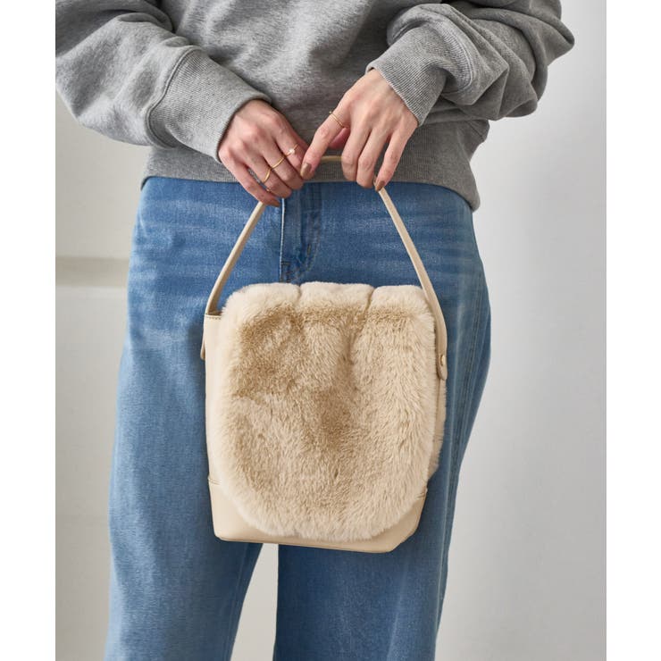 マルチWAYファーフラップハンド＆ショルダーバッグ | ROPE' PICNIC | 詳細画像4 