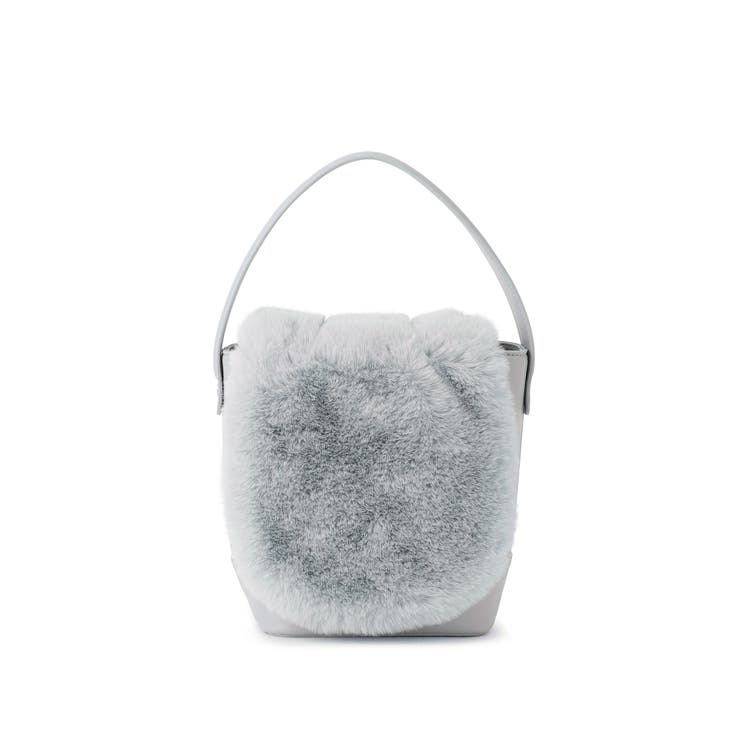 ライトグレー(08) | マルチWAYファーフラップハンド＆ショルダーバッグ | ROPE' PICNIC