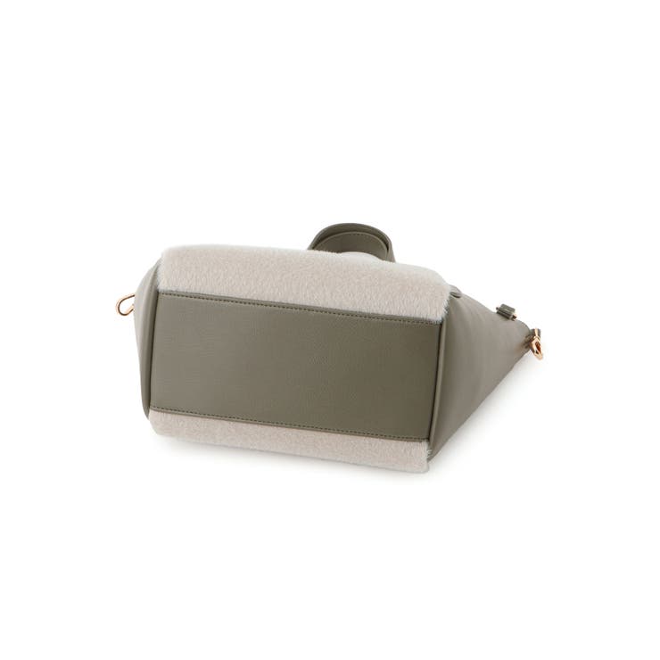 me fit BAG ホースヘア調コンビスクエアフォルムバッグ/2WAY | ROPE' PICNIC | 詳細画像16 