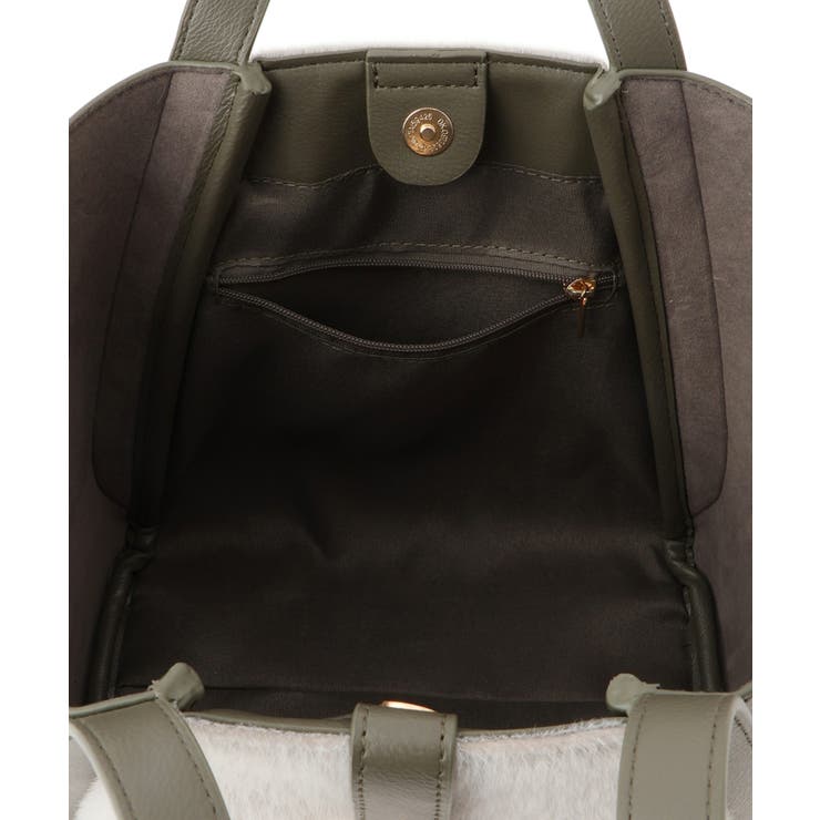 me fit BAG ホースヘア調コンビスクエアフォルムバッグ/2WAY | ROPE' PICNIC | 詳細画像20 