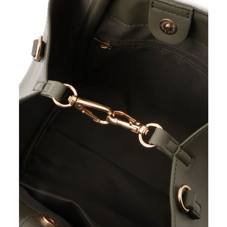 me fit BAG ホースヘア調コンビスクエアフォルムバッグ/2WAY | ROPE' PICNIC | 詳細画像21 