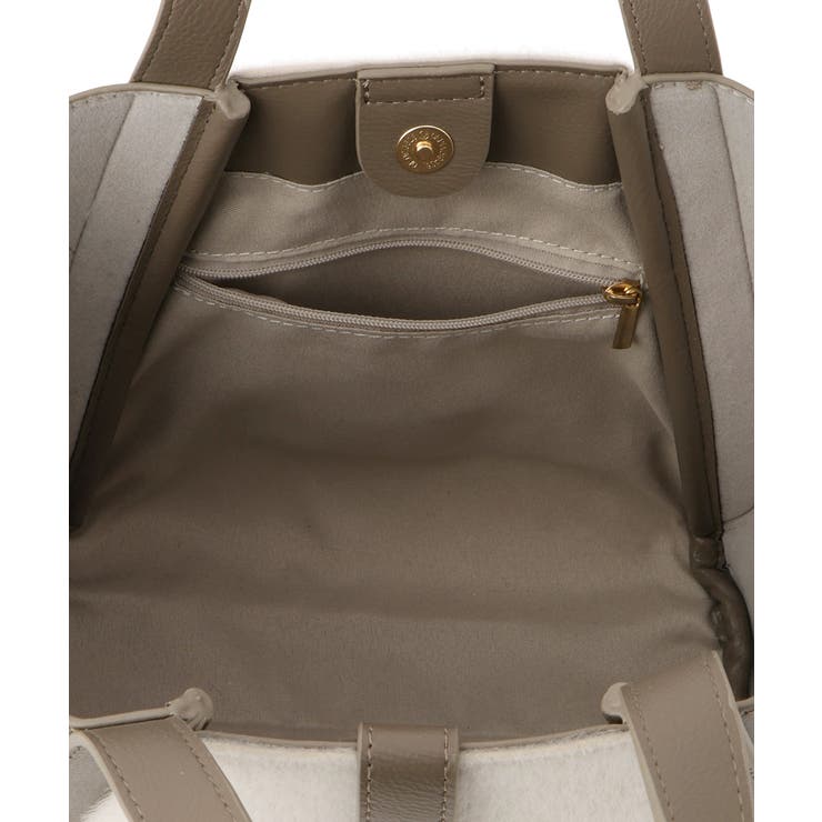 me fit BAG ホースヘア調コンビスクエアフォルムバッグ/2WAY | ROPE' PICNIC | 詳細画像31 