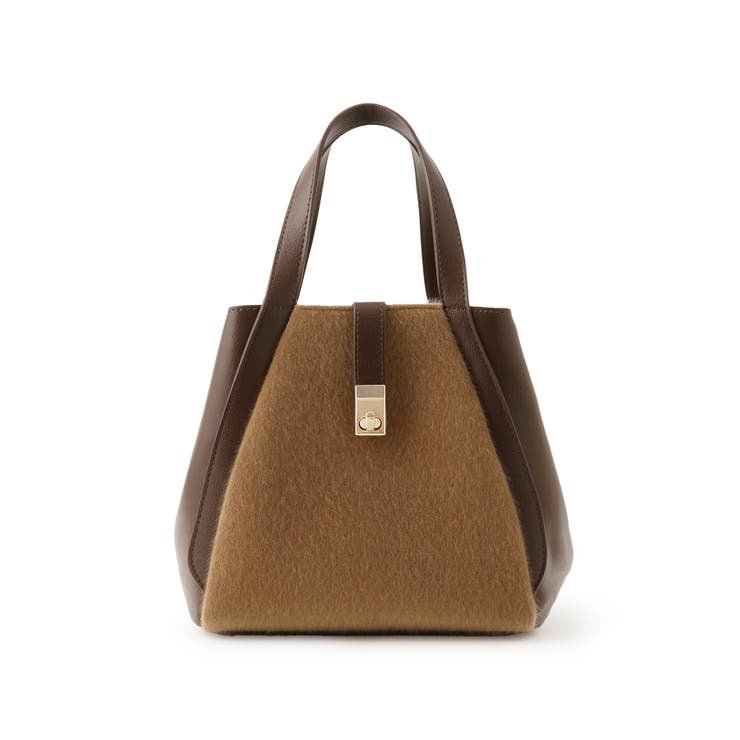 me fit BAG ホースヘア調コンビスクエアフォルムバッグ/2WAY | ROPE' PICNIC | 詳細画像32 