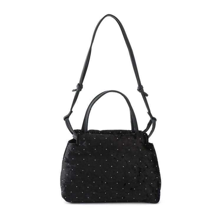 2WAYハンドル シャイニーベロアパースバッグ | ROPE' PICNIC | 詳細画像11 