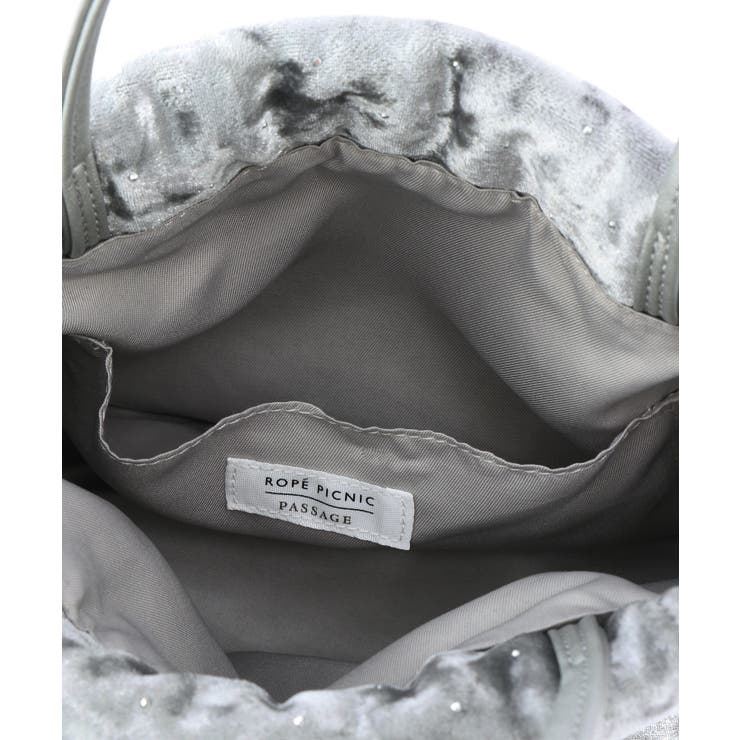 2WAYハンドル シャイニーベロアパースバッグ | ROPE' PICNIC | 詳細画像20 