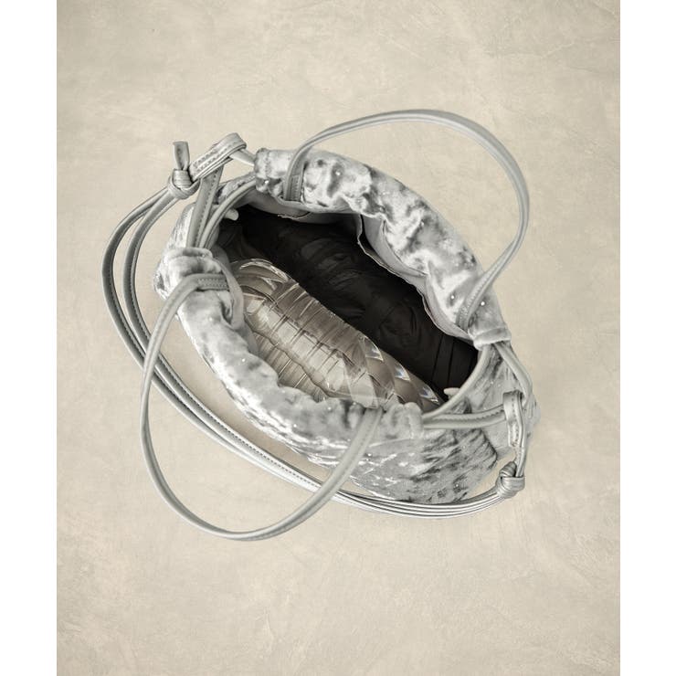 2WAYハンドル シャイニーベロアパースバッグ | ROPE' PICNIC | 詳細画像9 