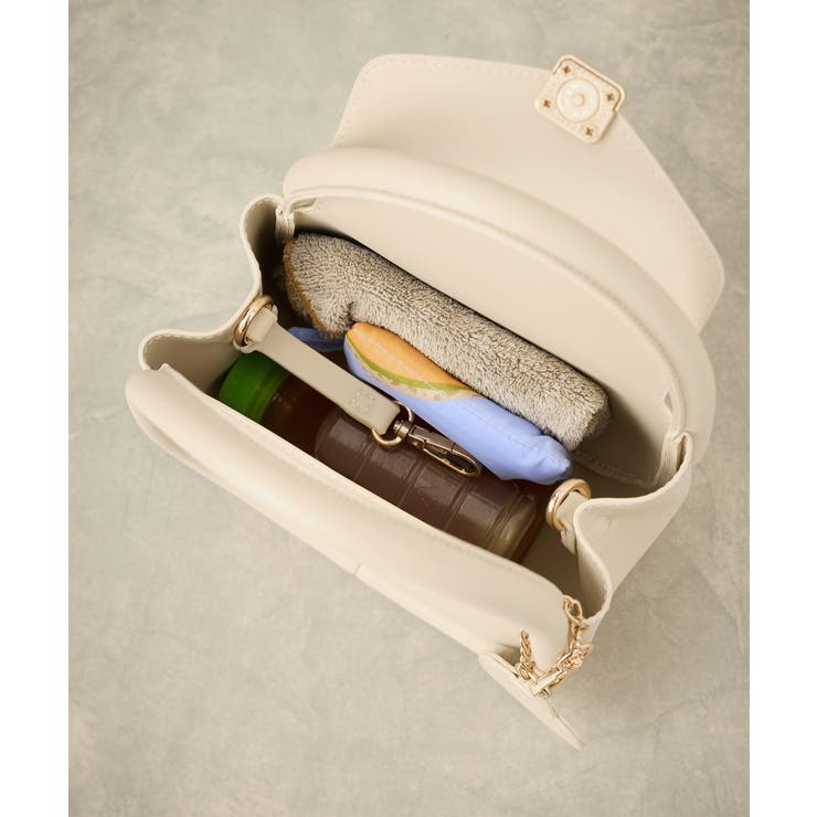 ハートチャーム付きミニレトルショルダーバッグ | ROPE' PICNIC | 詳細画像10 