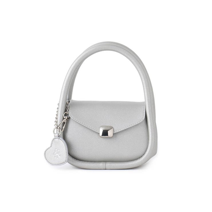 ハートチャーム付きミニレトルショルダーバッグ | ROPE' PICNIC | 詳細画像12 