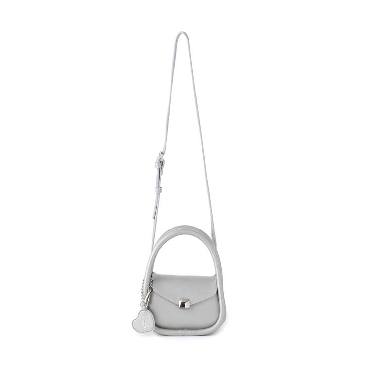 ハートチャーム付きミニレトルショルダーバッグ | ROPE' PICNIC | 詳細画像16 