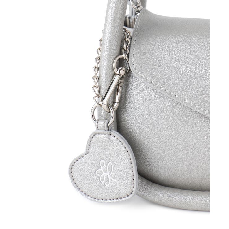 ハートチャーム付きミニレトルショルダーバッグ | ROPE' PICNIC | 詳細画像18 