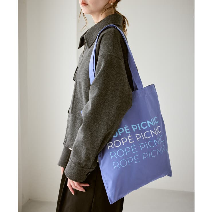 ネイビー(40) | ロゴトートバッグ | ROPE' PICNIC