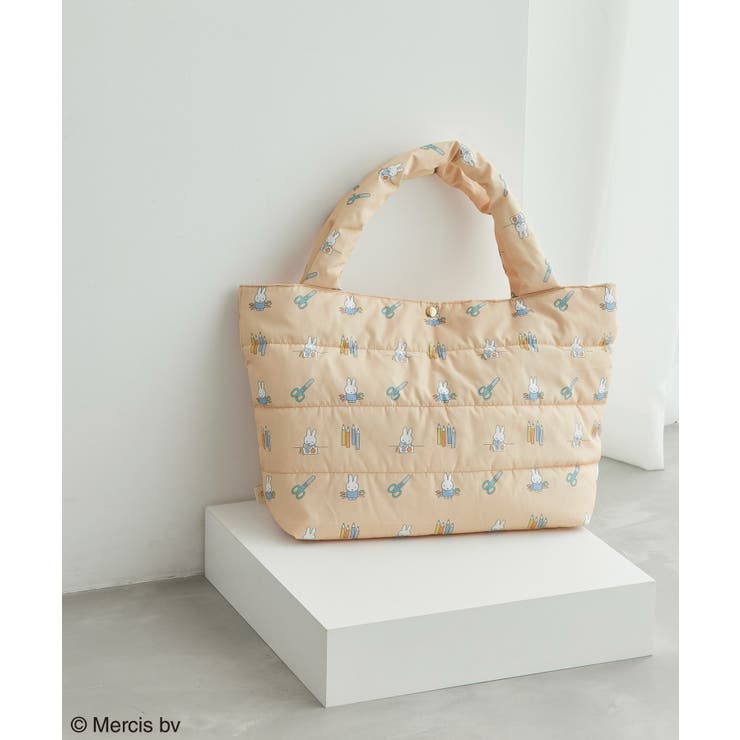 miffy×ROPE PICNIC 撥水加工キルティングトートバッグ | ROPE' PICNIC | 詳細画像1 