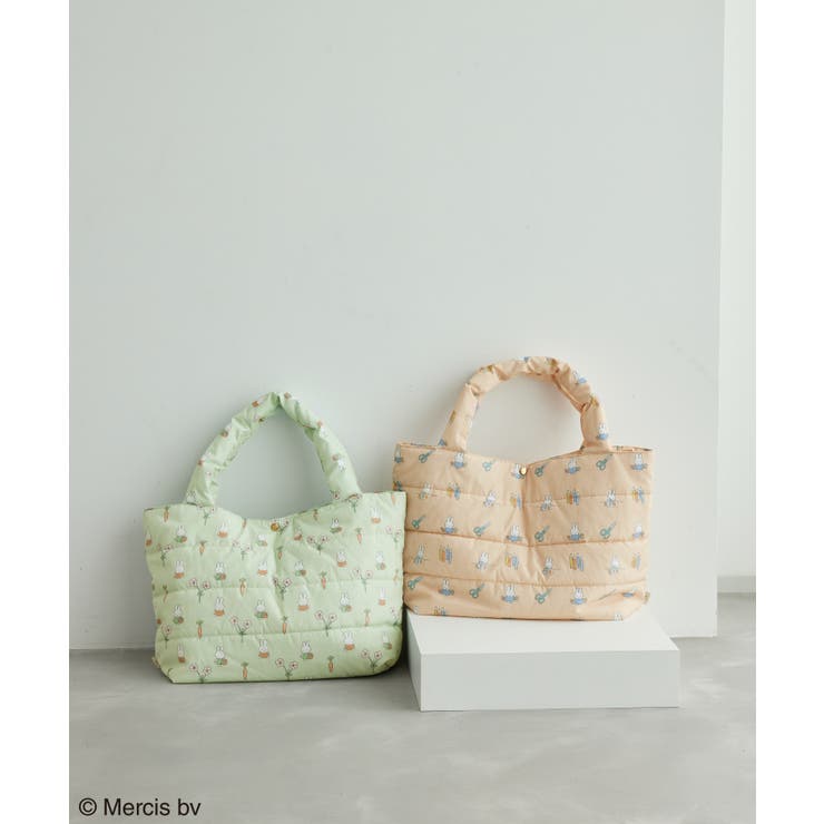 miffy×ROPE PICNIC 撥水加工キルティングトートバッグ | ROPE' PICNIC | 詳細画像13 