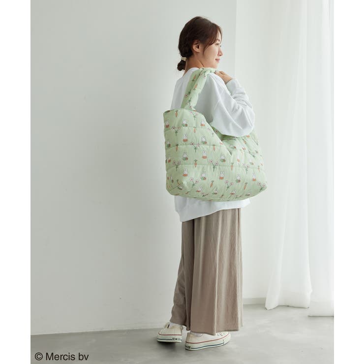 miffy×ROPE PICNIC 撥水加工キルティングトートバッグ | ROPE' PICNIC | 詳細画像15 
