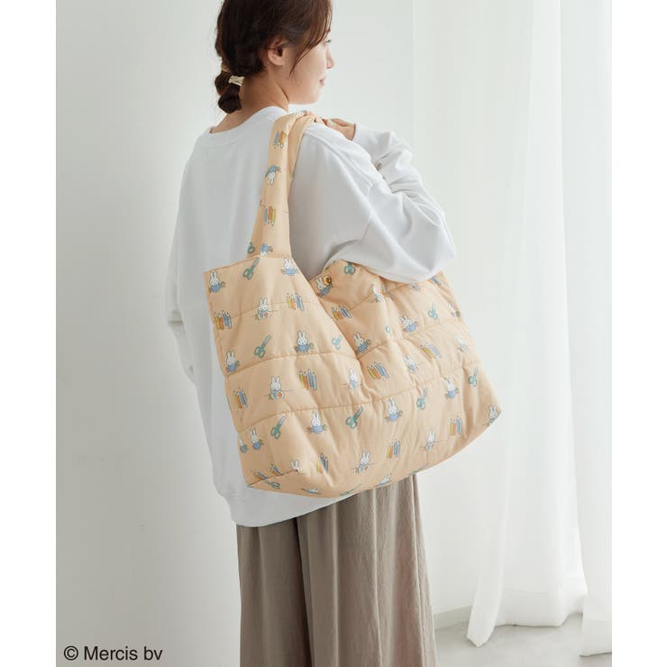 miffy×ROPE PICNIC 撥水加工キルティングトートバッグ | ROPE' PICNIC | 詳細画像16 