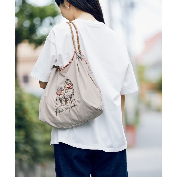 comif(コミフ)×ROPE' PICNIC】刺繍トートバッグ[品番 comif(コミフ)×ROPE' PICNIC】刺繍トートバッグ[品番