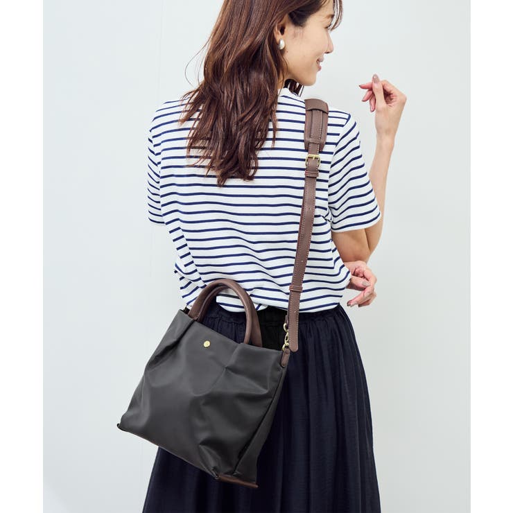 グレー(07) | 【Legato Largo/レガートラルゴ】肩楽ショルダーバッグ | ROPE' PICNIC