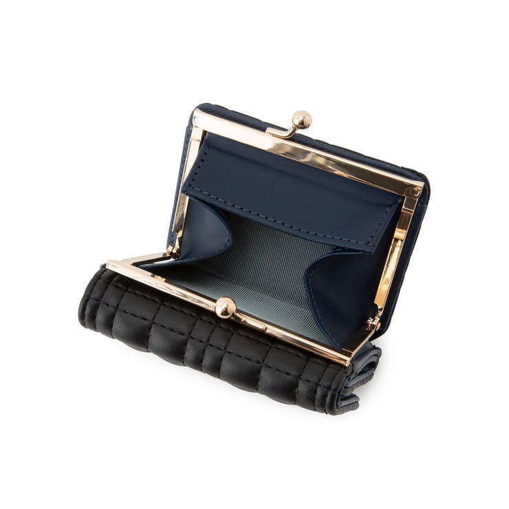 がま口キルティング三つ折りミニウォレット | ROPE' PICNIC | 詳細画像4 