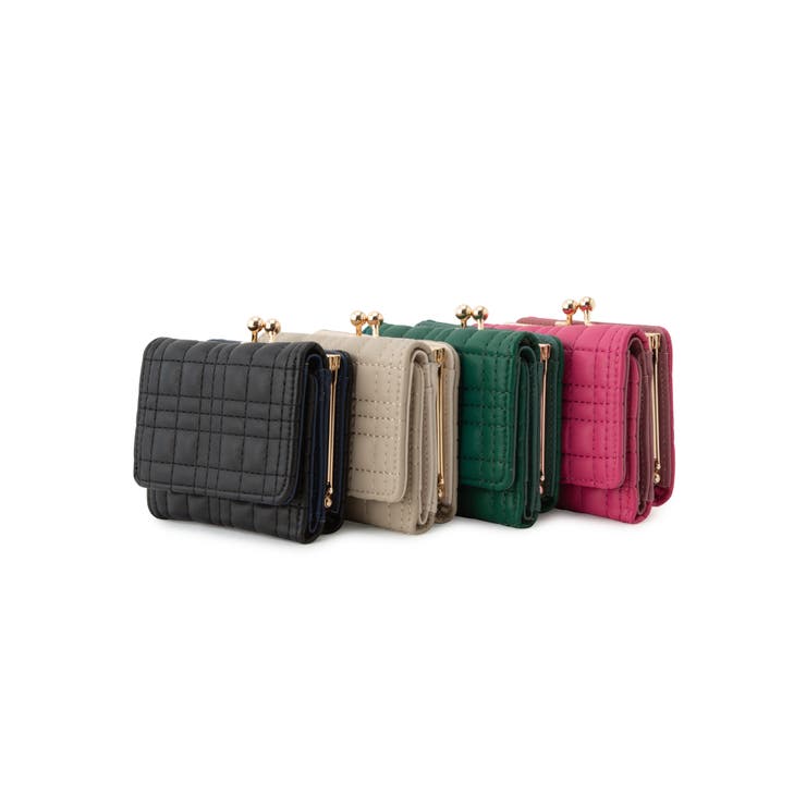 がま口キルティング三つ折りミニウォレット | ROPE' PICNIC | 詳細画像8 