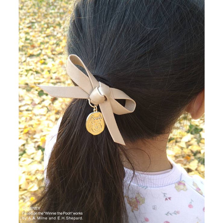 【プー/ティガー】フェイクレザーリボンメタルプレートポニー | ROPE' PICNIC | 詳細画像11 