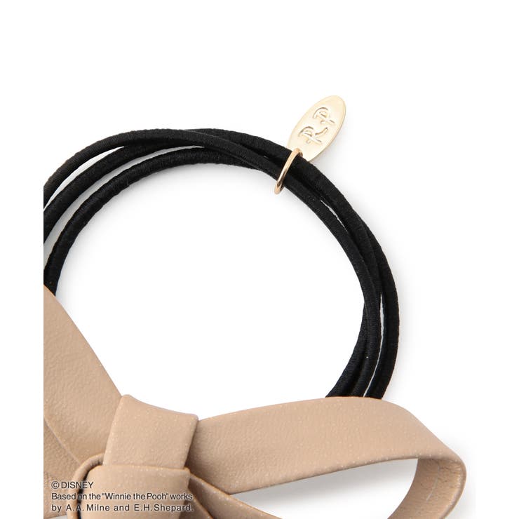 【プー/ティガー】フェイクレザーリボンメタルプレートポニー | ROPE' PICNIC | 詳細画像4 