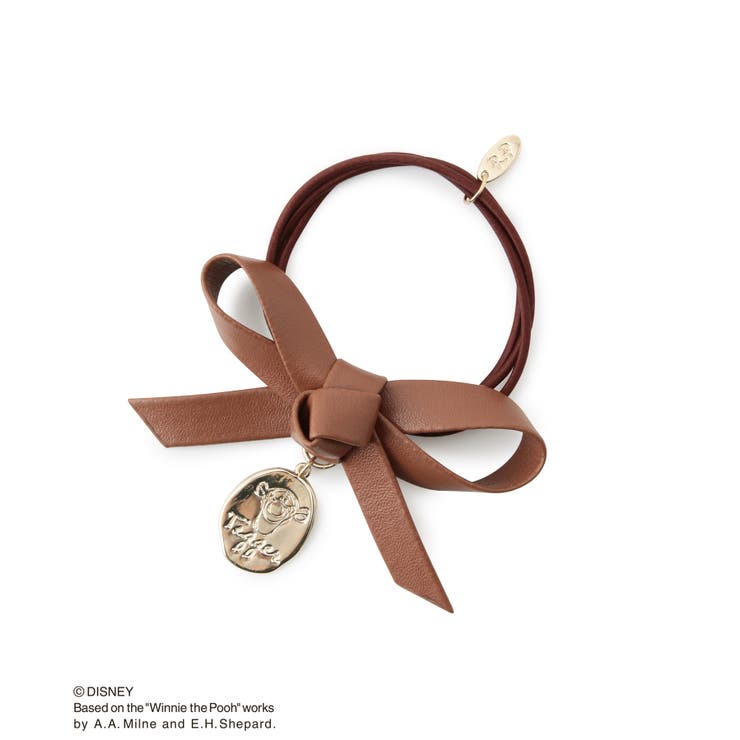 【プー/ティガー】フェイクレザーリボンメタルプレートポニー | ROPE' PICNIC | 詳細画像5 