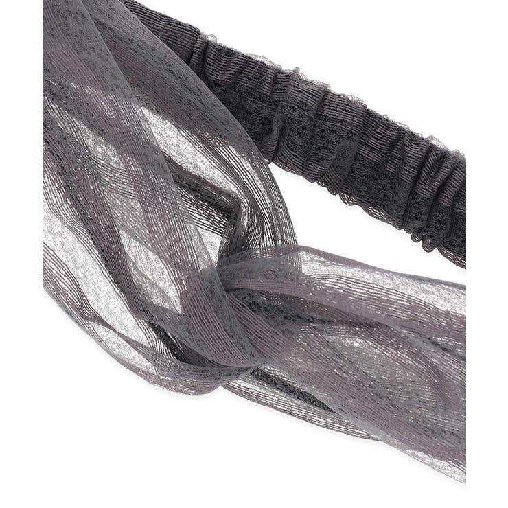 オーガンジーレースヘアターバン | ROPE' PICNIC | 詳細画像2 