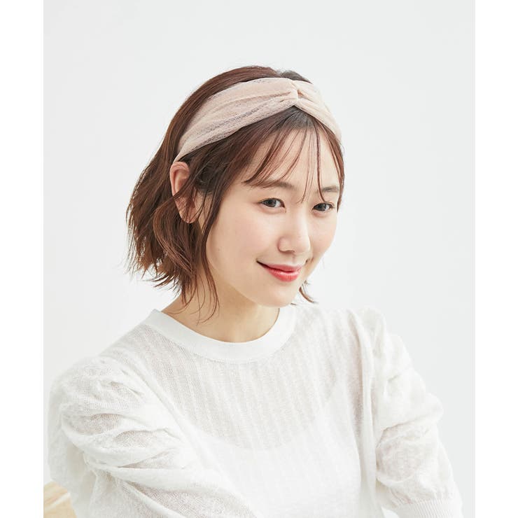 オーガンジーレースヘアターバン | ROPE' PICNIC | 詳細画像8 