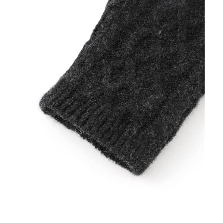 3WAY/ケーブル編み×リブ編みニットグローブ | ROPE' PICNIC | 詳細画像9 