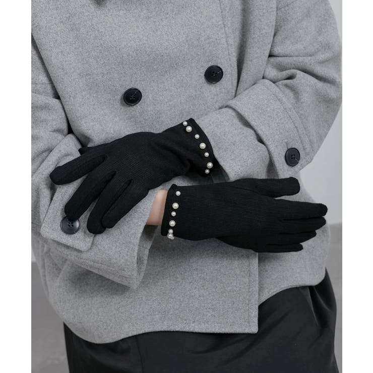 ブラック(01) | パールリブジャージーグローブ | ROPE' PICNIC