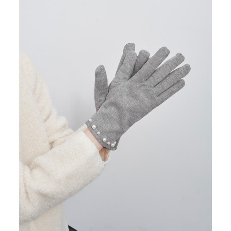グレー(07) | パールリブジャージーグローブ | ROPE' PICNIC