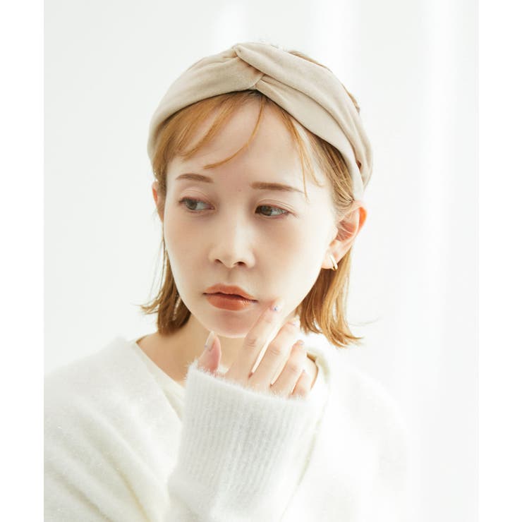 ベロアツイストカチューシャ | ROPE' PICNIC | 詳細画像1 