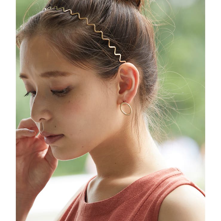 ウエーブメタルカチューシャ[品番：RPCW0005093]｜ROPE� PICNIC（ロペピクニック）のレディースファッション通販