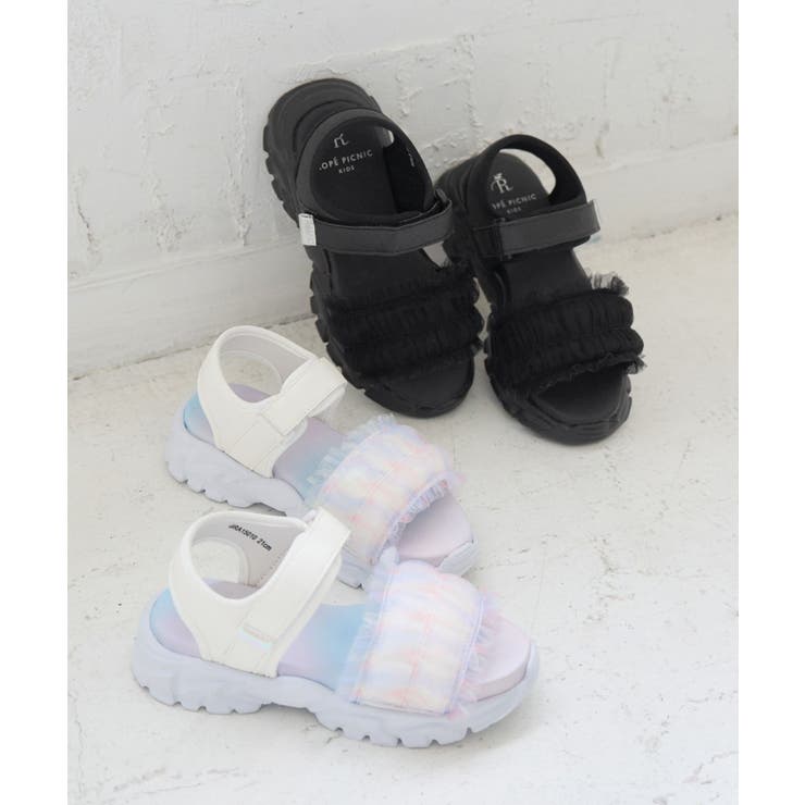 【KIDS/キッズ】チュールサンダル | ROPE' PICNIC【KIDS】 | 詳細画像2 