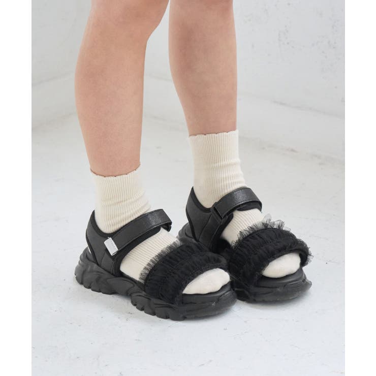 【KIDS/キッズ】チュールサンダル | ROPE' PICNIC【KIDS】 | 詳細画像4 