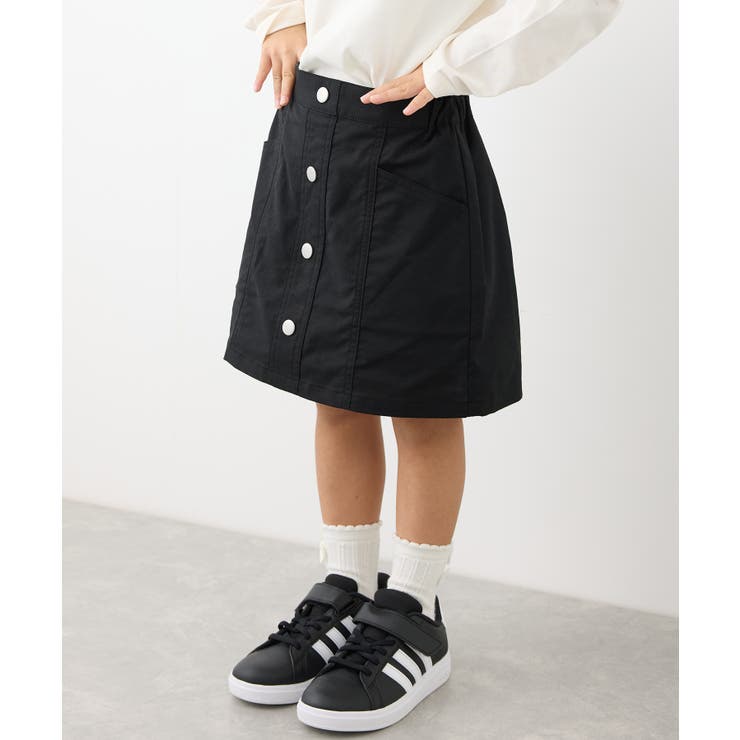 【KIDS】フロントボタンインパン付きスカート | ROPE' PICNIC【KIDS】 | 詳細画像4 