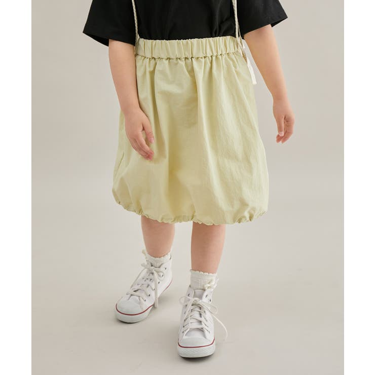 【KIDS】裾ドロストナイロンバルーンスカート/リンクコーデ | ROPE' PICNIC【KIDS】 | 詳細画像16 