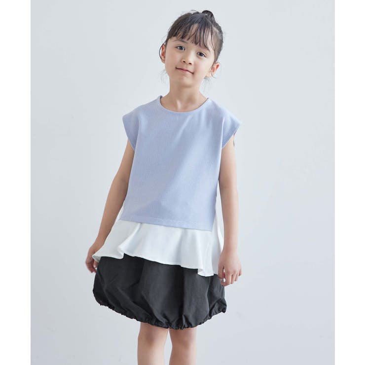 【KIDS】裾ドロストナイロンバルーンスカート/リンクコーデ | ROPE' PICNIC【KIDS】 | 詳細画像2 