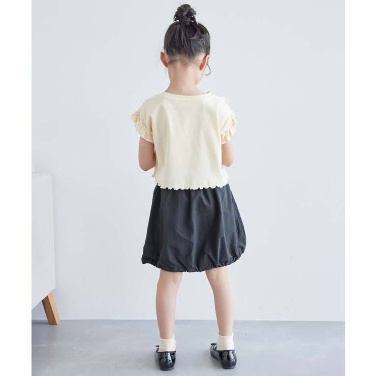 【KIDS】裾ドロストナイロンバルーンスカート/リンクコーデ | ROPE' PICNIC【KIDS】 | 詳細画像5 