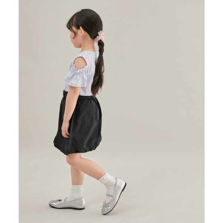 【KIDS】裾ドロストナイロンバルーンスカート/リンクコーデ | ROPE' PICNIC【KIDS】 | 詳細画像9 